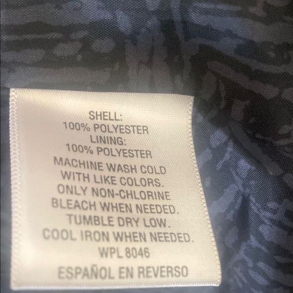 Women's Rain Black Jacket with Gold Accents M - Picture 9 of 9